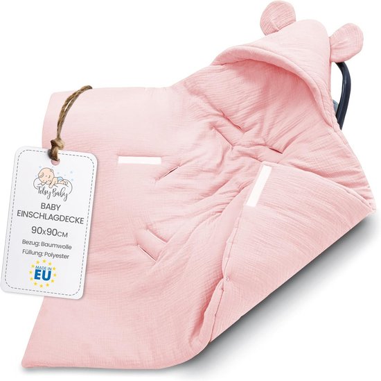 Swaddle Blanket Car Seat Baby - Winter Sleeping Bag Footmuff Stroller Accessory Newborn Toddler Warm Soft