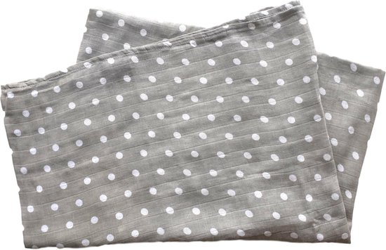 Swaddle doek XL - Stippen van Little Dutch