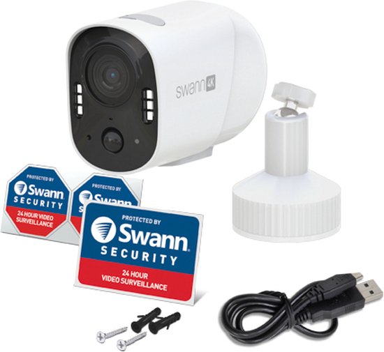 Swann Xtreem4K IP-beveiligingscamera Binnen & buiten 3840 x 2160 Pixels Muur van Swan