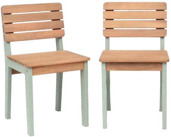 sweeek - Kinderstoelen, caroline, set van 2 van Merkloos