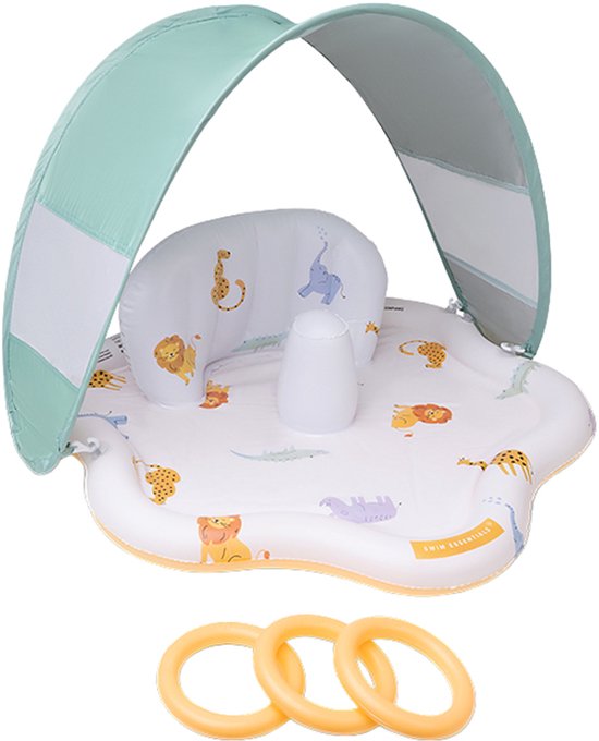 Swim Essentials Baby Splash Mat - Wild Life - Ø76 cm