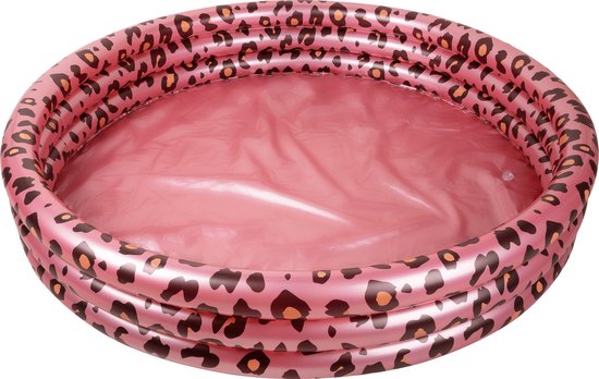 Swim Essentials | Rosé/Goud Panterprint Kinder Zwembad Ø 150 cm van Swim Essentials