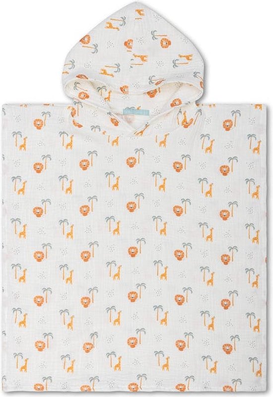 Swim Essentials Strandponcho - Badcape Kinderen - Poncho Handdoek - Jungle - 65 x 65 cm van Swim Essentials