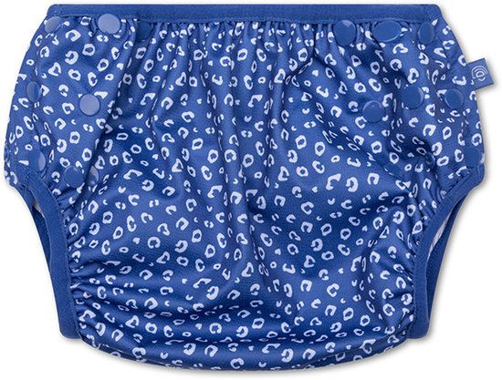 Swim Essentials - zwemluier - 0-3 Jaar - Blauw - Luipaardprint - verstelbaar van Swim Essentials