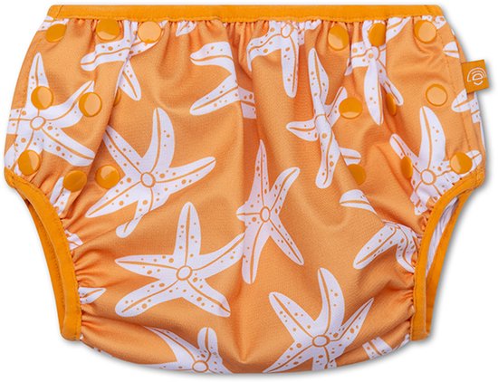 Swim Essentials - zwemluier - 0-3 Jaar - blauw - Sterrenprint - verstelbaar