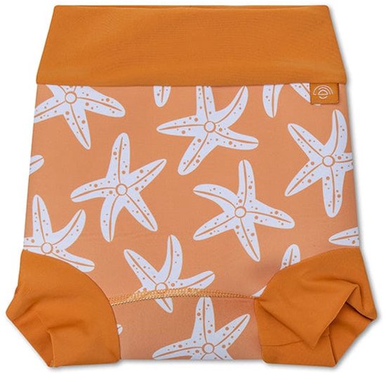 Swim Essentials - zwemluier baby - Sea Stars - Luipaardprint - neopreen