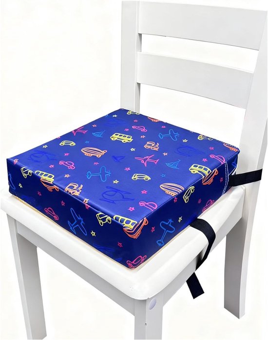 Swiphi® Zitverhogers - Stoelverhoger Auto - Autozitje - Blauw van Merkloos