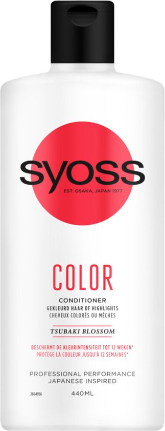 Syoss - Conditioner - Color - Gekleurd Haar Of Highlights - 440ml van Merkloos