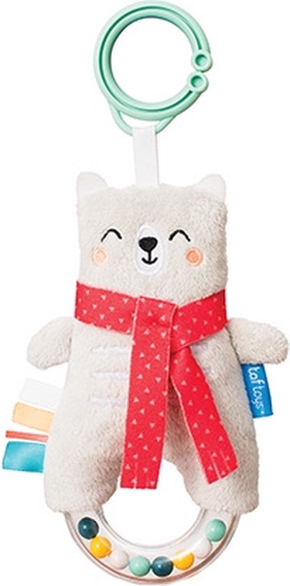 Taf Toys Grijpspeeltje rammelaar Paul de Beer met voelsprietjes van T