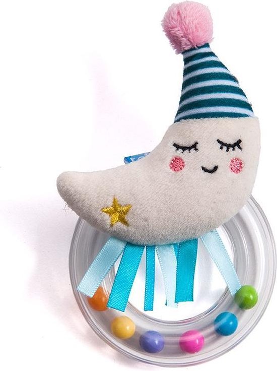 Taftoys Mini moon rattle van T