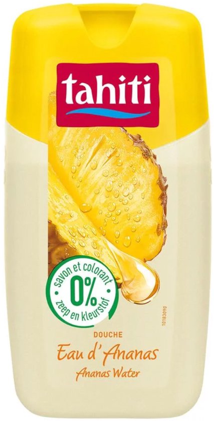 Tahiti - Douchegel - Ananas Water - 0% Kleurstof - 250 ml van Tahiti