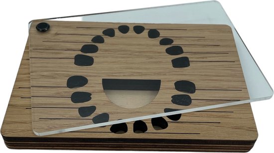 Tandendoosje - Melktanden bewaardoosje - Haarlokdoosje - Tandendoosjes voor kinderen -Tandendoosje jongens - Tandendoosje meisjes - Tanden doosje - Tandendoosje hout - Melktandendoosje jongen - Melktandendoosje meisje - Tandendoosje met naam van T