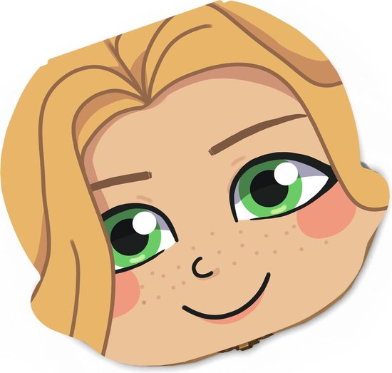 Tandendoosje met naam - Rapunzel - Hout - Voor jongens en meisjes - Opbergdoosje voor Melktanden - Tandendoosje voor kinderen van Merkloos