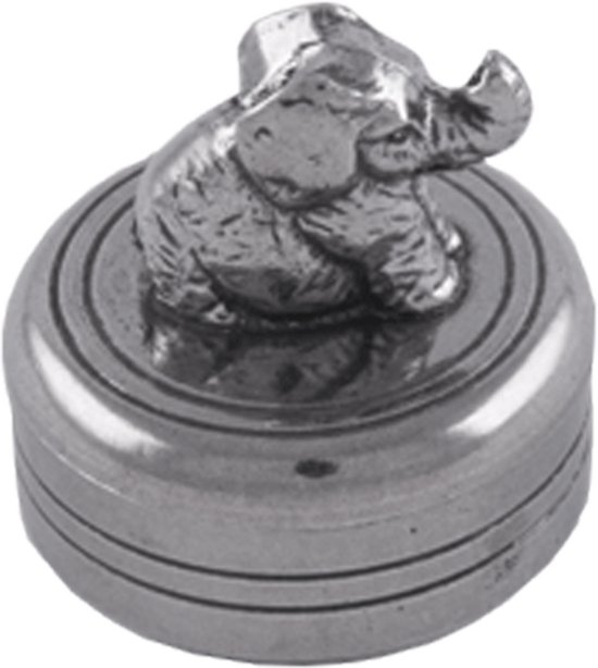 Tandendoosje ''Olifant'' - Uniek kraamcadeau - Babygeschenk - Bewaardoosje - Babyherinnering - Uniek en handgemaakt van Merkloos
