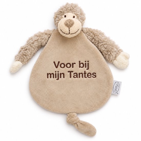 Tantes – Knuffel zwangerschapsaankondiging – Voor bij mijn Tantes – Baby knuffel aankondiging zwangerschap – Cadeau voor Tantes – knuffel – baby aankondiging – originele zwangerschaps reveal – Knuffel Voor bij mijn Tantes
