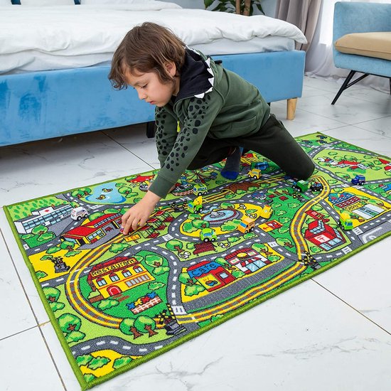 Tapijt-heerlijk spelen- cadeau voor ieder kind