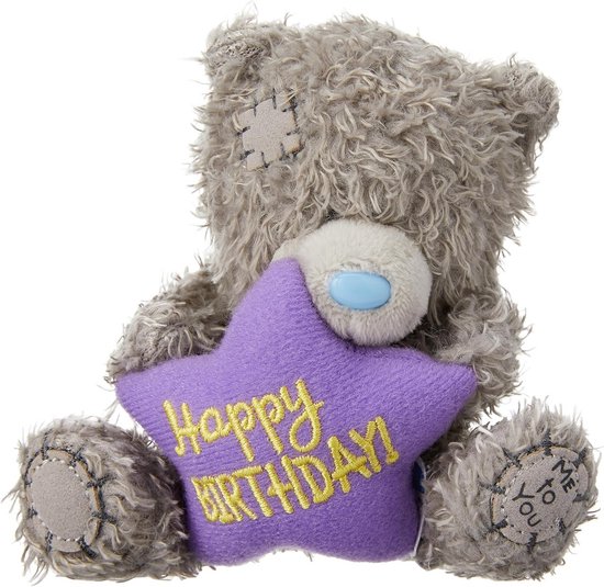 Tatty Teddy verjaardagsbeer 11 cm