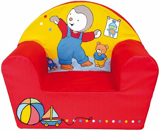 T'CHOUPI Kinderclubstoel van Fun House
