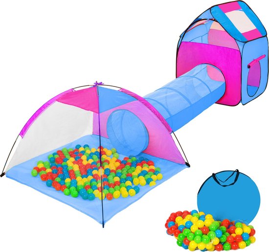 TecTake Iglo kindertent met ballenbak inclusief 200 ballen - Speeltent van TecTake