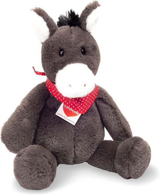 Teddy Hermann 93932 ezel Sancho 32 cm, knuffeldier, pluche dier