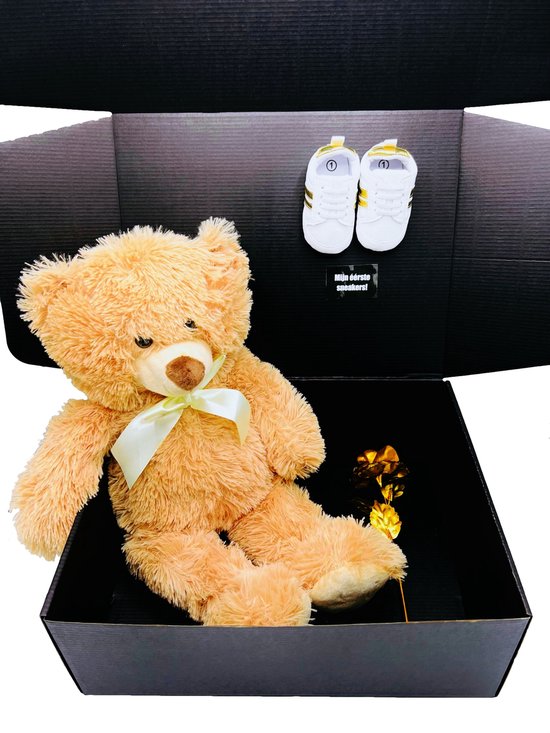 Teddybeer - kraamcadeau - grote beer - kan ook rechtstreeks als cadeau worden verstuurd van T
