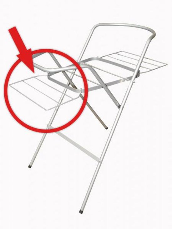 TEGA - Badstandaard - Droger voor badhouder wit kunststof one size - droogrek - babyaccessoires - verzorging - babyspullen - badkameroplossing van Merkloos