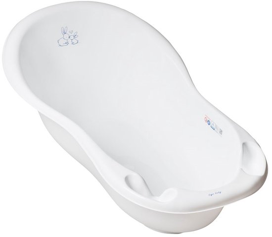 TEGA Bunny anatomisch babybadje 102 cm wit - Kinderbad