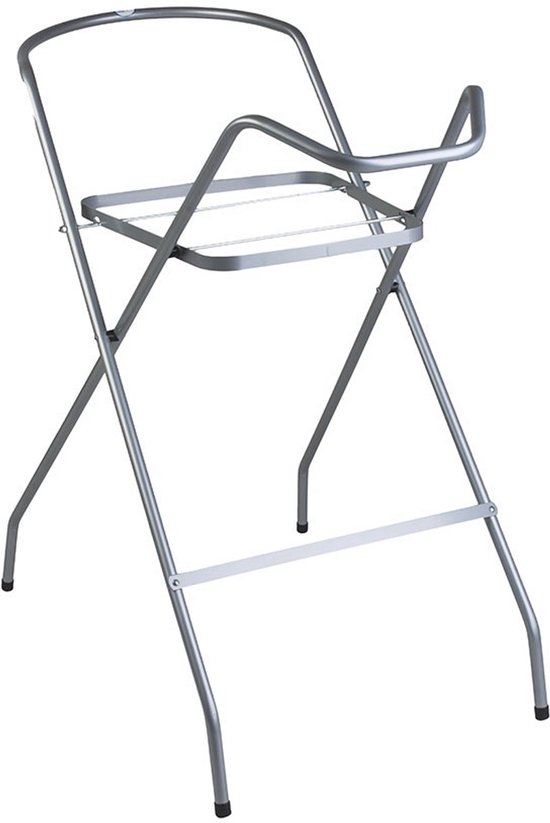 TEGA Opvouwbaar badstandaard 86 cm grafiet - Babybadkuip onderstel