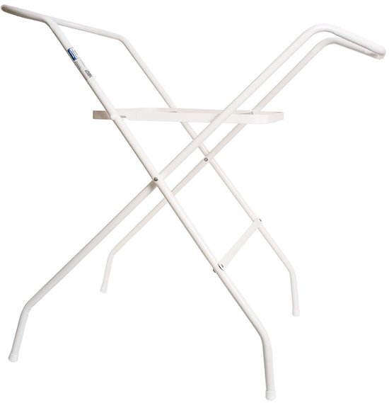TEGA Opvouwbare badkuipstandaard 50x87x95 cm wit - Badstandaard