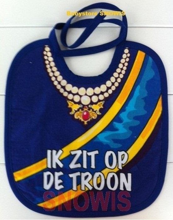 Tekst slab ik zit op de troon van T