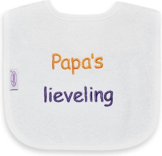 Tekstslabber Papa's Lieveling Papas lieveling recht van T