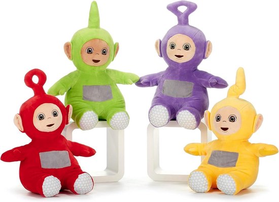 Teletubbies Knuffels - Set van 4 - 32 cm - officiële licentie van Merkloos