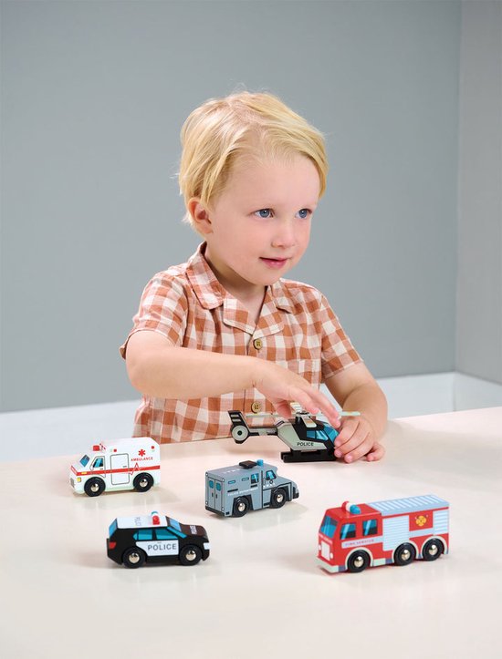 Tender Leaf Toys Emergency Vehicles van Tender Leaf Toys