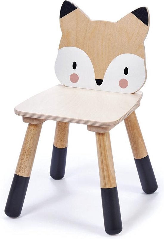 Tender Leaf Toys Kinderkamer Stoel Vos Junior Hout van Tender Leaf Toys