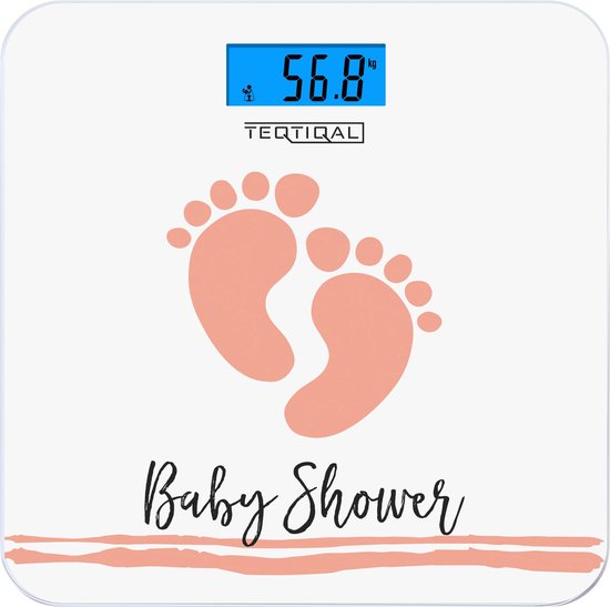 TEQTIQAL - Moeder en Babyweegschaal - Baby Cadeau - Babyshower Cadeau van TEQTIQAL
