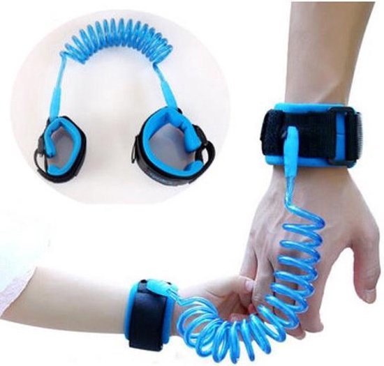 THAR - Polsbandje voor kinderen - 2 Meter - Veilig polstuigje - Pols armband kind / kids - Looplijn baby / peuter - Loopdraad - Harnas - Universeel kindertuigje