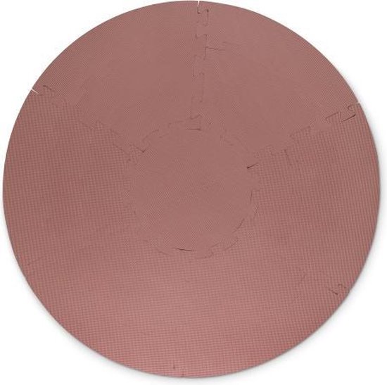That's Mine Foam mat cirkel plum - ronde Speelmat - Speelmat - Play mat van T