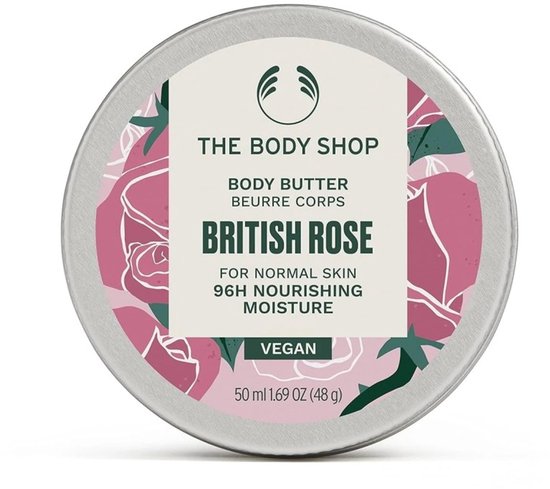 The body shop BRITISH ROSE body butter 50 ml