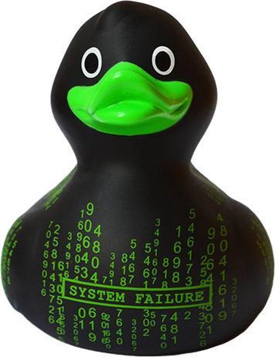 THE MATRIX DUCKTRIX  badeendje  lichtgevend ..... THe Matrix has you...... van T