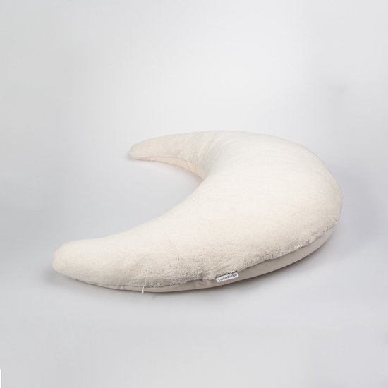Theraline voedingskussen Maan van Pluche - Cream van Theraline