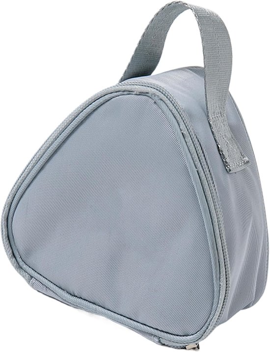 Thermo lunchtas - Compacte tas - Maaltijden meenemen - Waterdicht materiaal - 14 x 14 cm - Blauw