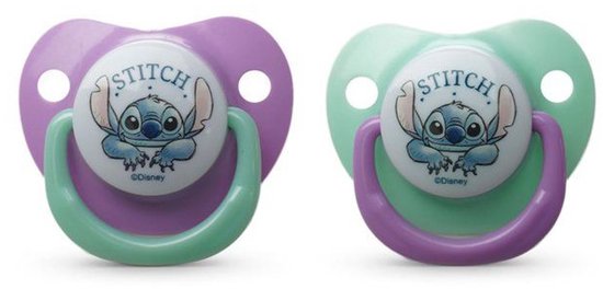 THERMOBABY – Lilo en Stitch – Fopspeen set – 6 mnd+ – siliconen