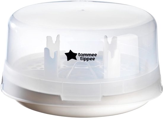 Thijox - Magnetron Sterilisator voor Babyflessen - 4-Minuten Stoomsterilisatie - Draagbare en Eenvoudige Oplossing - Voor Veilig Voeden - Ideaal voor