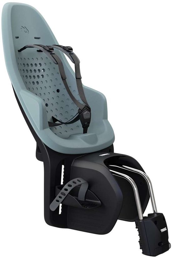 Thule Yepp 2 Maxi - fietsstoeltje - achterzitje - Frame montage - Mid Blue van Merkloos