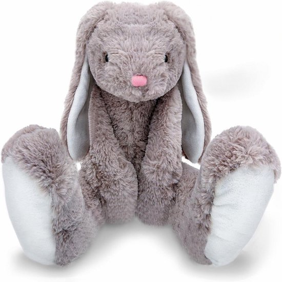 Thuys – Verzwaringsknuffel – Verzwaarde Knuffel – Volwassenen – 60 x 25 x 16cm – Grijs van Thuys