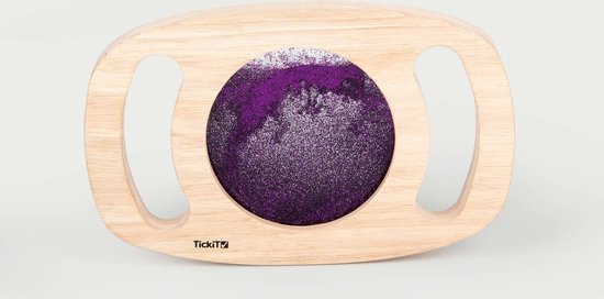 TickiT - Easy Hold met Glitter venster Paars van TickiT