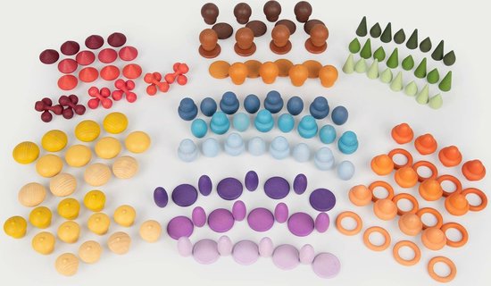 TickiT Houten Treasures Starter Set | 168 stuks van Tickit