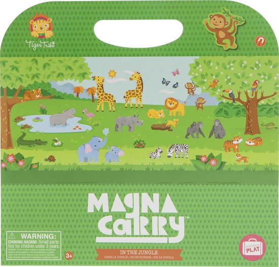 Tiger Tribe magneetboek - In the Jungle van Tiger