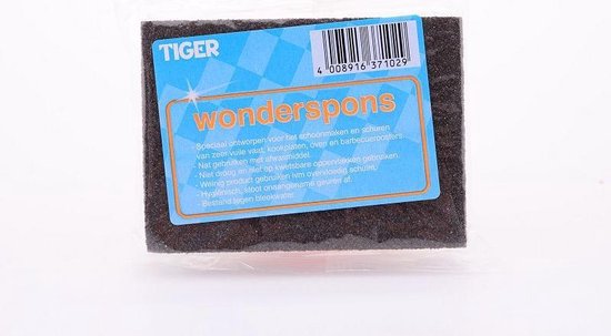 Tiger Wonderspons Groot - Wit van Tiger