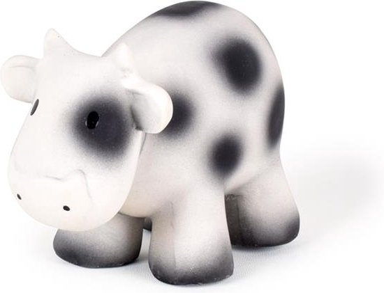 Tikiri Bijt- en Badspeelgoed met Rammelaar - Koe van T